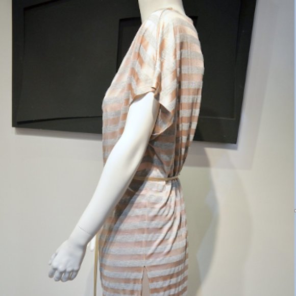 Vintage 10-Striped Cowl Neck Tunique - Picture 5 of 7